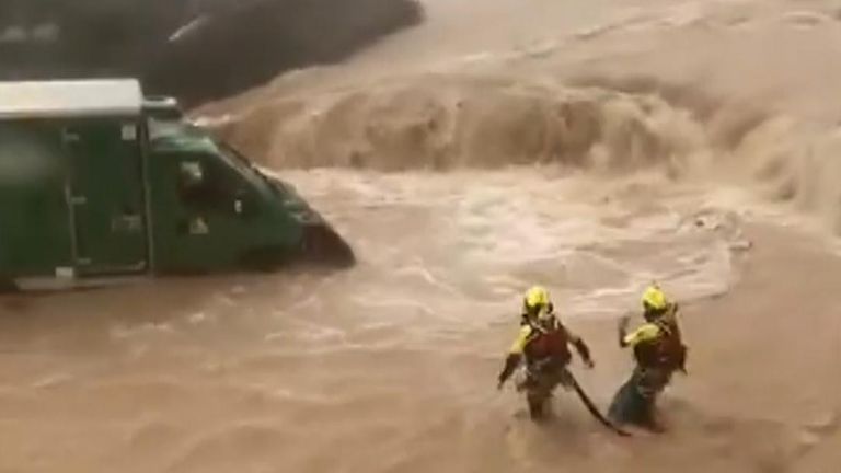 Spain floods